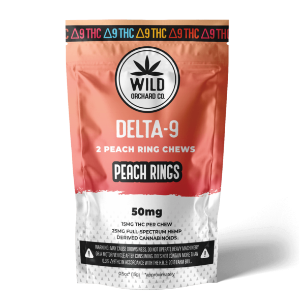 Wild Orchard Delta 9 Peach Rings