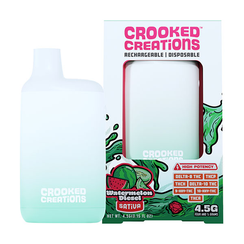 Crooked Creations Live Diamond Bar Disposable | 4.5g
