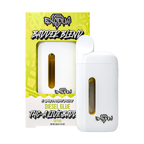 Exodus Badder Blend THC-A Disposable Vape | 5g